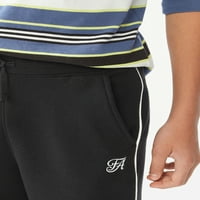 Sportske hlače od flisa za dječake labave građe, veličine 4-18