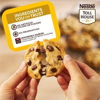 Nestle Toll House Chocolate Chip tijesto za kolačiće lako peći božićne kolačiće, 16. oz
