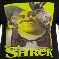 Grafičke majice Shrek i Big Men, veličine 2-paketa, veličine S-3xl