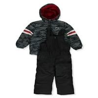 2 - dijelni set za zimsko odijelo za dječake-Maslina