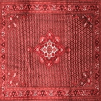 Tradicionalni tepisi u perzijskoj crvenoj boji, kvadrat 8 stopa