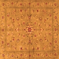 Tradicionalne prostirke u perzijskoj narančastoj boji, kvadrat 7 stopa