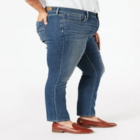 Potpis Levi Strauss & Co. Womens Plus Size Modern Slim Jean