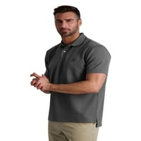 Monga muške solidne mrežice za golf polo majica, veličine S-3xl