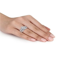 Carat T.W. Dijamantni zaručnički prsten od srebra