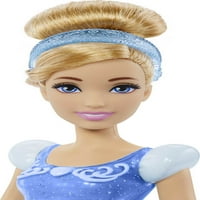 Modna lutka princeze Pepeljuge s plavom kosom, plavim očima i dodacima za kosu