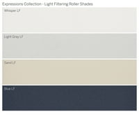 Zbirka prilagođenih izraza, bežična svjetla za filtriranje valjka, svijetlo siva, 1 8 Širina 72 Duljina