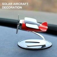 Osvježivač zraka za Automobil, Mini ukras nadzorne ploče model zrakoplova na solarni pogon aromaterapijski difuzor za automobil