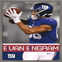 New York Giants - plakat Wall Evan Engram, 14.725 22.375
