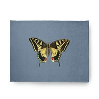 18 30 Jednostavno Daisy Rijetka Swallowtail Leptir Novitet Chenille Area prostira, prašnjavi dim plavi