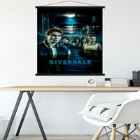 Riverdale - plakat na zidu rijeke u drvenom magnetskom okviru, 22.37534