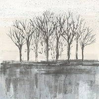 Drveće u zoru neutralni print plakata Silvije Vasilieve 60555
