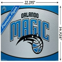 Orlando Magic - zidni poster s logotipom, 14.725 22.375