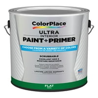 Colorplace Ultra Interijeva boja i temeljni premaz, srebrni oblak, stan, galon