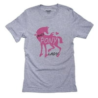 _ - Cool ružičasta Muška Siva Majica s Ekvestrijanskim uzorkom