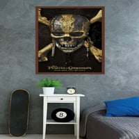 Diesnei Pirati: abound - Zidni plakat s lubanjom i prekriženim kostima, 22.375 34
