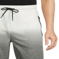 Hollywood muški interlock pleteni dye boja jogger kratke hlače, veličine s-xl