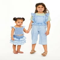 Wonder Nation set suknja za djevojke za bebe i mališani, veličine 12m-5T