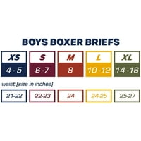 Naruto Shippuden Boys Alover Print Boxer Smarts, 4-Pack, Veličine XS-XL