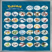 Pokemon-legendarni zidni poster, 22.375 34