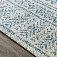 Umjetnički tepih mumbo od mumbo, Mornarsko plava, 2'712'
