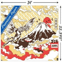 Zidni plakat Godzilla mountain, 22.375 34