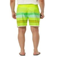 Jedinstveni prijedlozi muške ljetne kratke hlače za plivanje u boji s printom na vezici