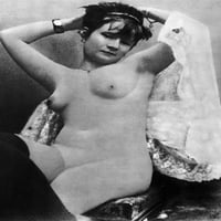 Poziranje golo, 91888. Detaljna studija la Goulua, Francuske plesačice iz Cancana, 1888. Ispis plakata od