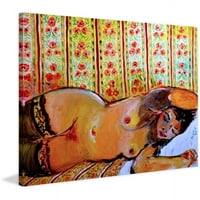 MARMONT HILL Odmor Nude Wayne Ensrud slikati tisak na omotanom platnu