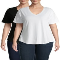 Ženska majica širokog kroja, Plus veličina, pakiranje
