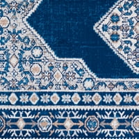 Umjetnički tkalci Borra mornarička marokana 5'3 7 'Područje pravokutnika prostirka