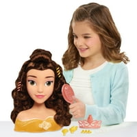 Frizura princeze Diznee Belle Smeđa Kosa komplet za igranje uloga Ljepotica i zvijer službeno licencirane dječje igračke za djecu