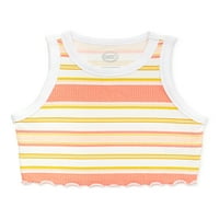 Wonder Nation Girls Crop Crop TOP, veličine 4- & Plus