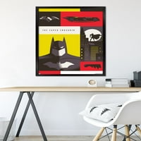 100. Godišnjica amb - a-zidni Poster Batman, 22.375 34 uokviren