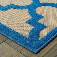 Mješoviti tepih s hrpom za unutarnje i vanjske prostore