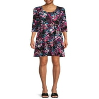 Pioneer Woman Print Scoop Dress haljina, ženska