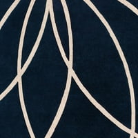 Umjetnički tkalci Okura tamnoplava moderna 6 '9' bubrežna prostirka prostirka
