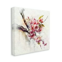 & Nježno proljetno cvjetanje trešnje botanička i Cvjetna galerija slika omotano platno ispis zidne umjetnosti