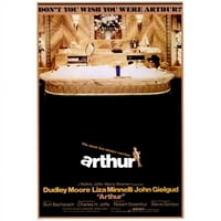 Grafika u stilu pop kulture, ispis plakata za film Moveg Arthur, 40