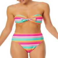 Nema granica Junior -ovog Tricot Stripe Bikini kupaći kostim