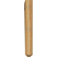 Ekena Millwork 6 W 38 D 46 H Tradicionalni obrtnik grubi nosač, zapadni crveni cedar