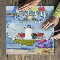 Falmouth, Cape Cod, Massachusetts, Montaža
