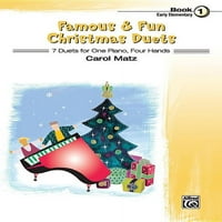 Poznati i urnebesni: poznati i veseli Božićni dueti, 9: dueti za jedan klavir u četiri ruke