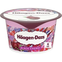 Haagen Dazs kultivirani grickalica s vrhnjem jogurta, crna trešnja, Oz šalica