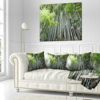 Japanska dizajnerska gusta bambusova šuma-šumski jastuk-18.18