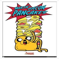 Zidni poster Adventure Time - palačinke sa slaninom, 14.725 22.375