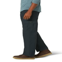 Wrangler muški i veliki muški opušteni fit fit teretni hlače s istezanjem
