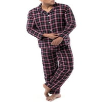 Plod tkalačke muške flanel pidžame gornji i donji set pidžama