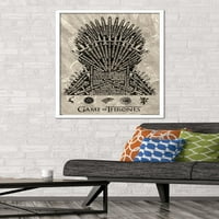 Zidni poster Game of Thrones-Željezno prijestolje, 22.375 34