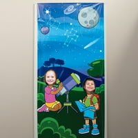 Božja galaksija VBS Star Photo Doors Banner - Dekor zabave - komad